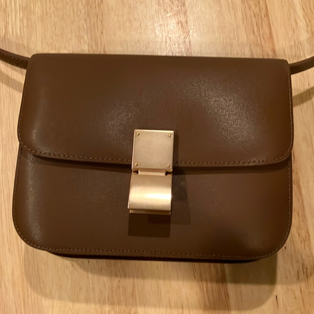 No Brand Box Bag Brown Never Worn